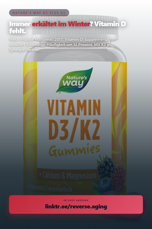 Pin: Vitamin D3 K2 Winter-Mangel
